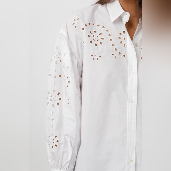Rails Alister Embroidered Eyelet Blouse - Picture 3 of 3